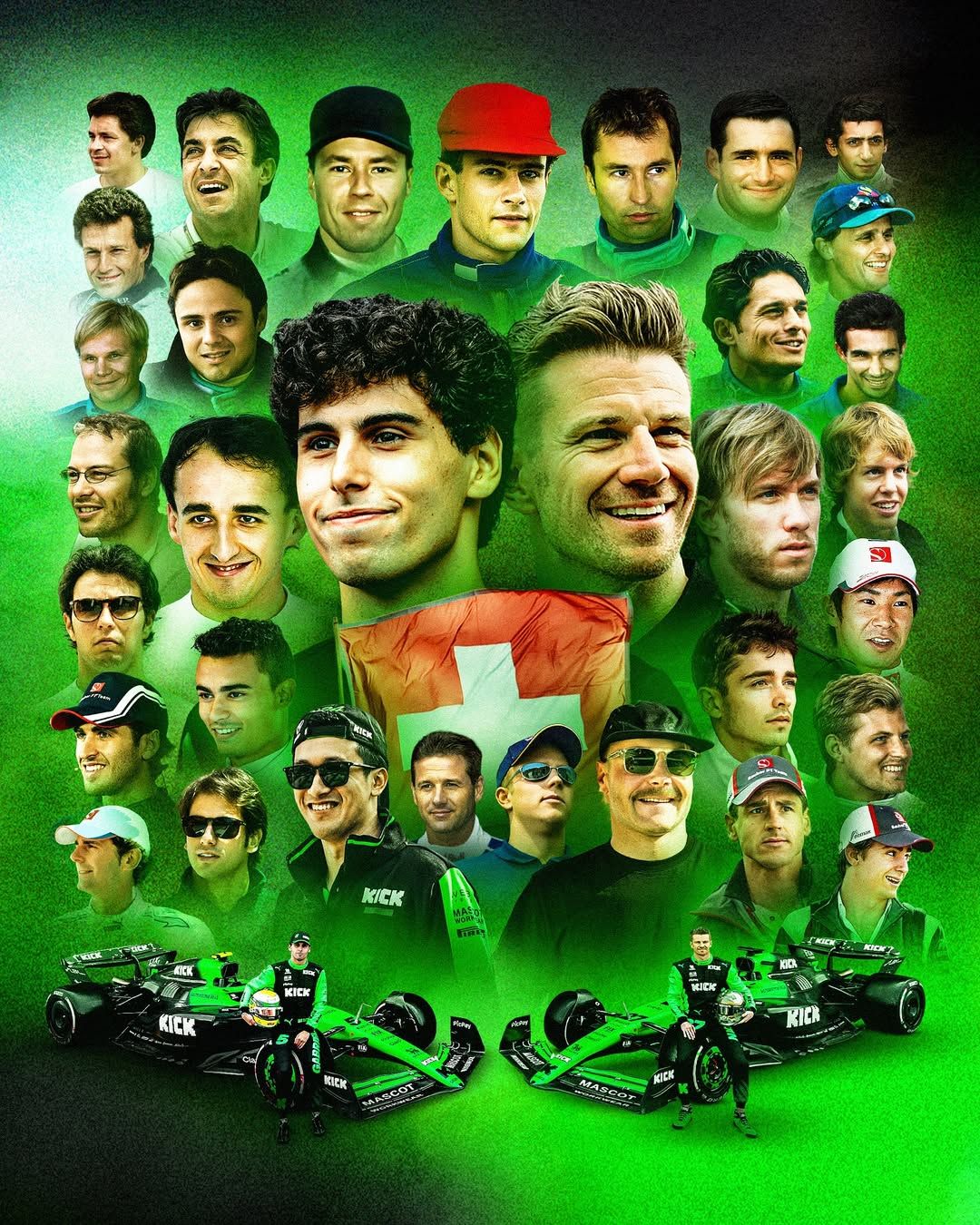 "Kick-Sauber" bütün pilotlarını bir yerə topladı